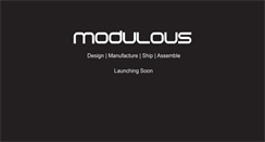 Desktop Screenshot of modulous.com